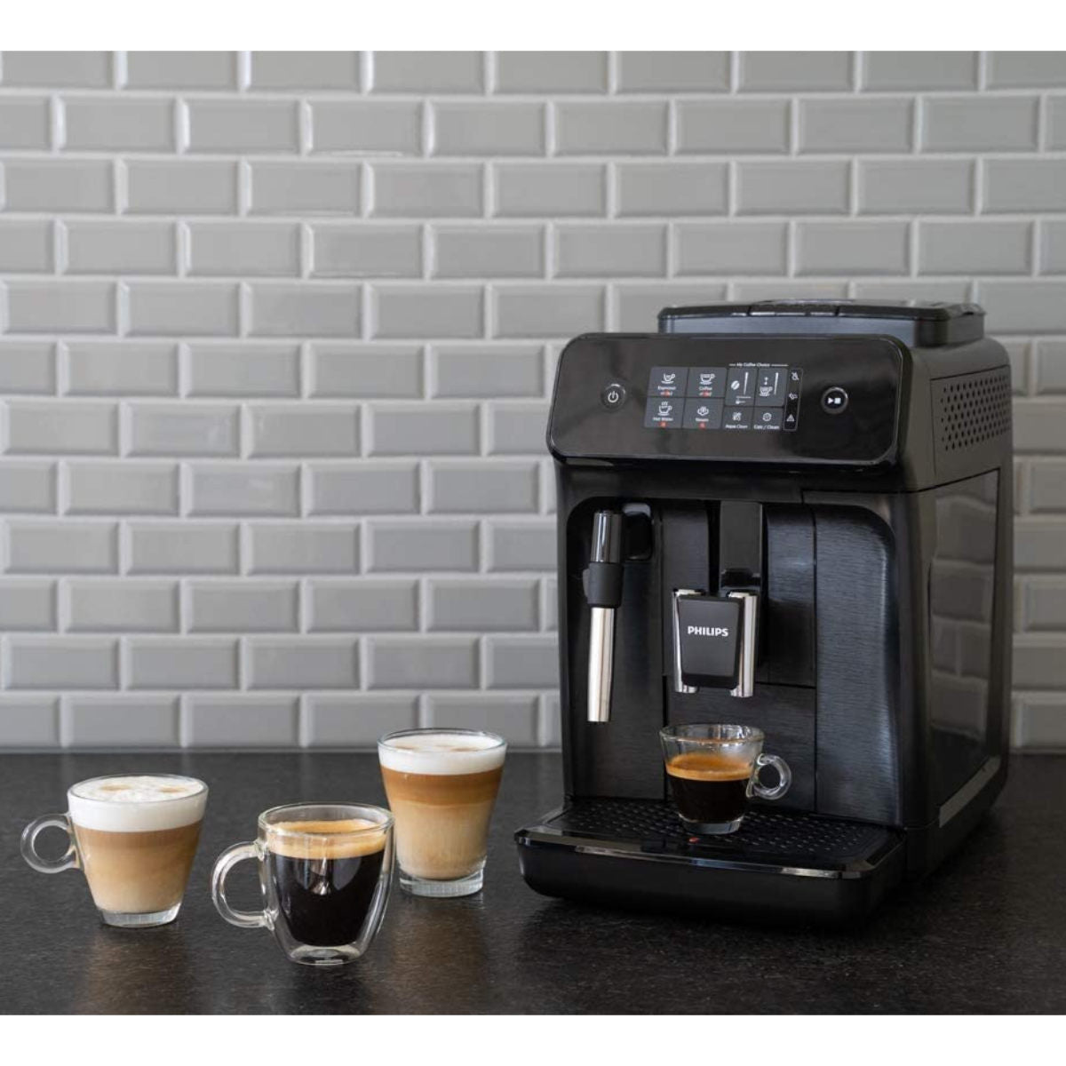 Philips 1200 Series Fully Automatic Espresso Maker With Milk